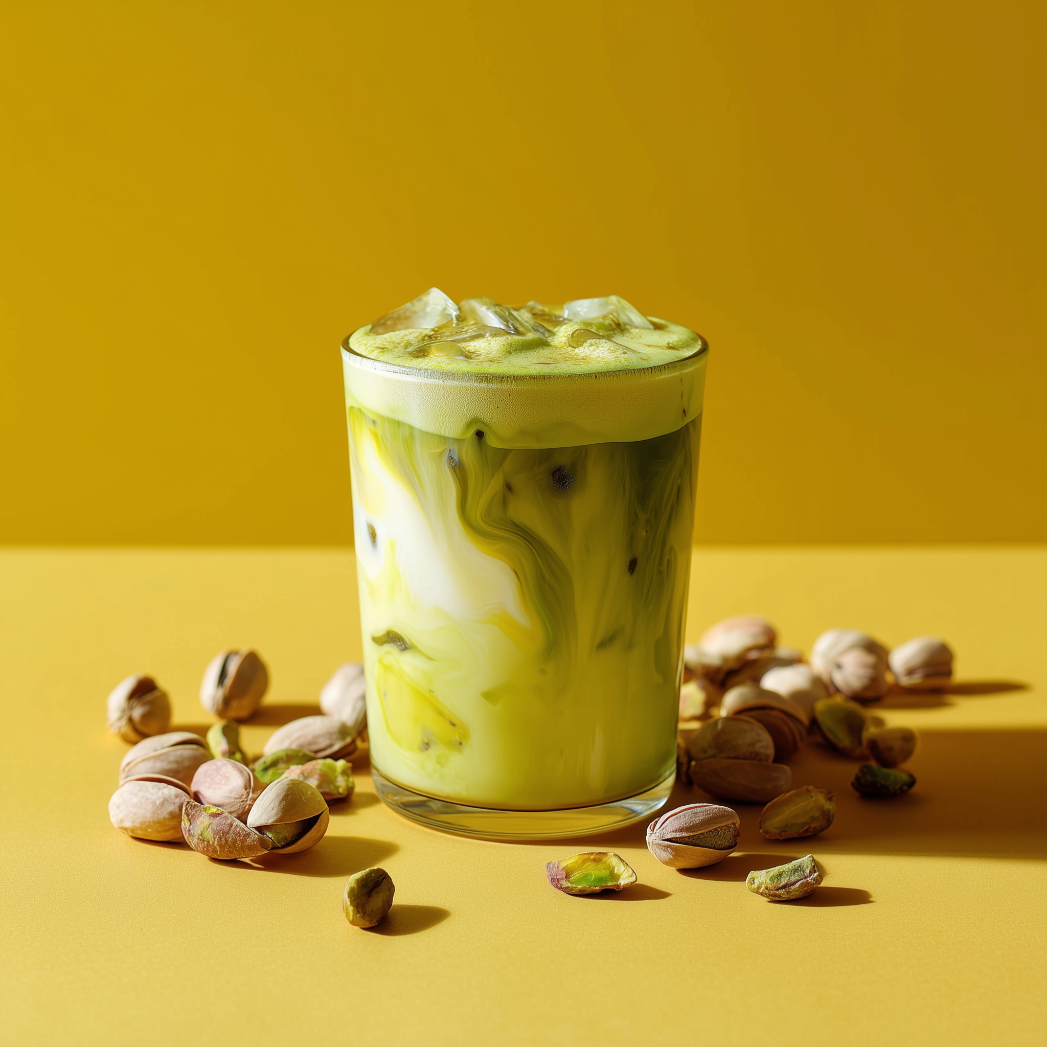 Double Pistachio Shaken Cloud Latte at Awakening in Inglewood