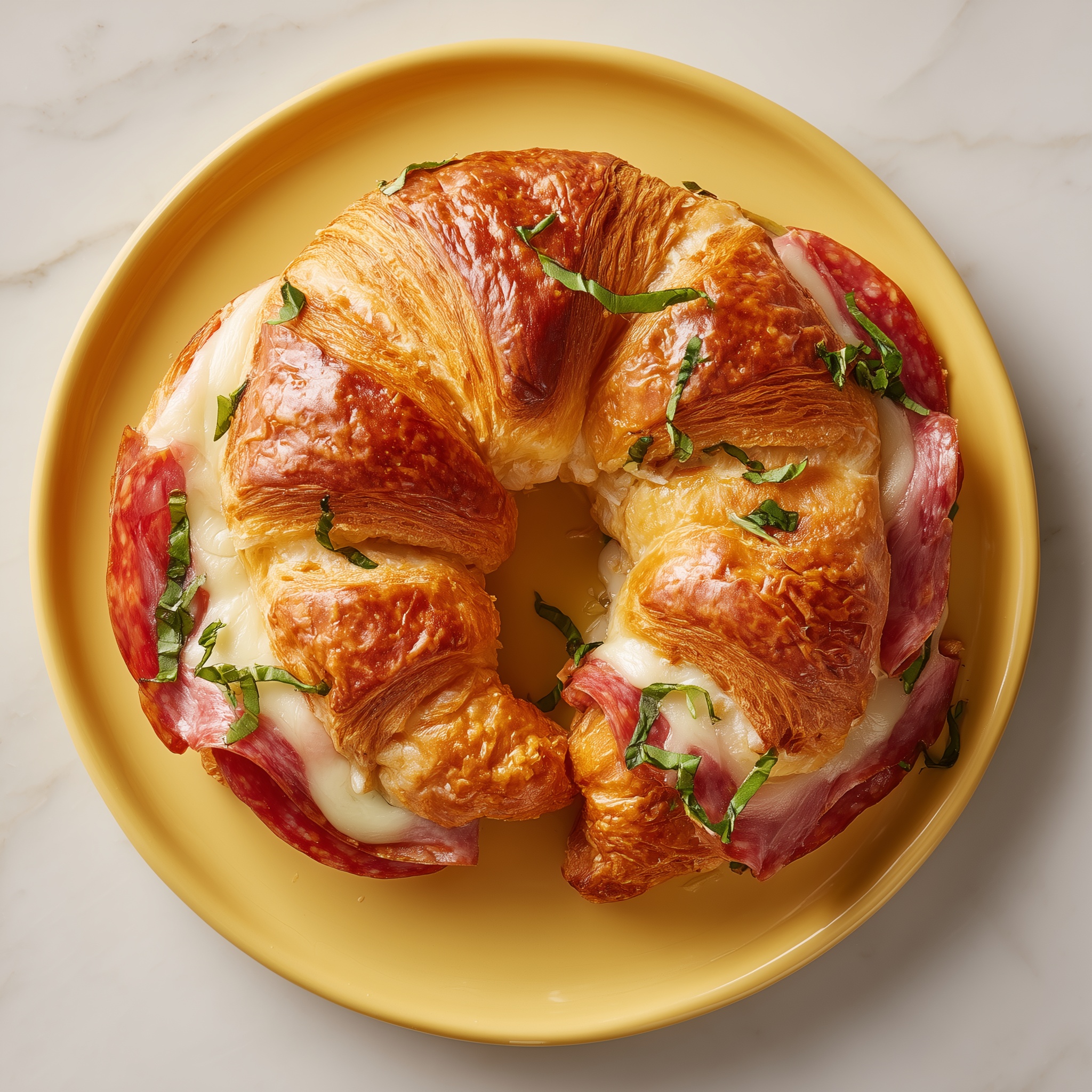 The Italian 🤌 Pretzel Melt