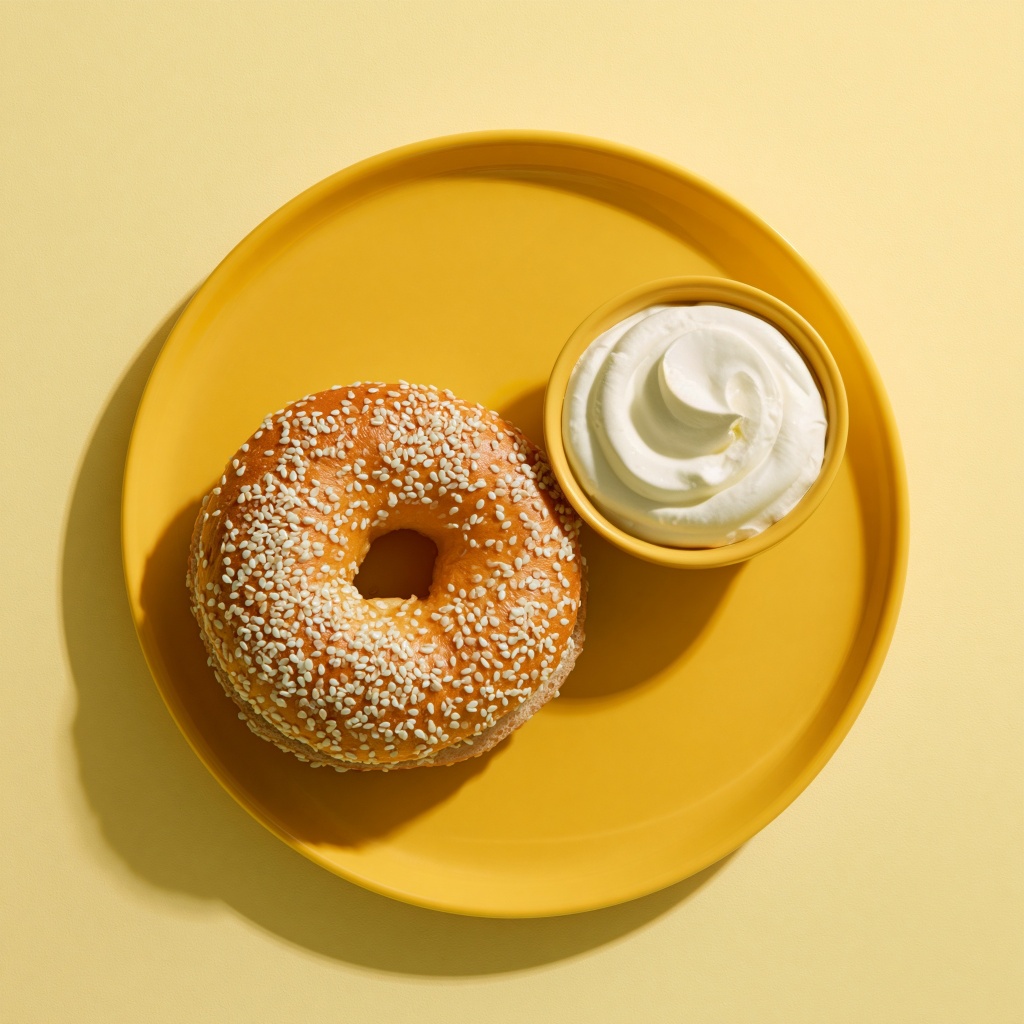 Bagel 🥯 + Original Schmear at Awakening in Inglewood