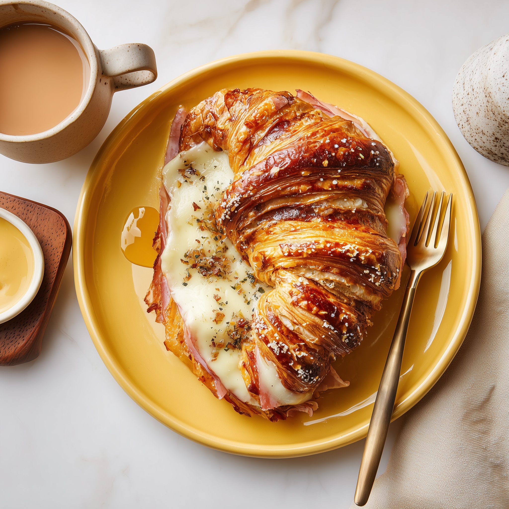 Turkey 🦃 Havarti 🧀 Honey 🍯 Pretzel Melt