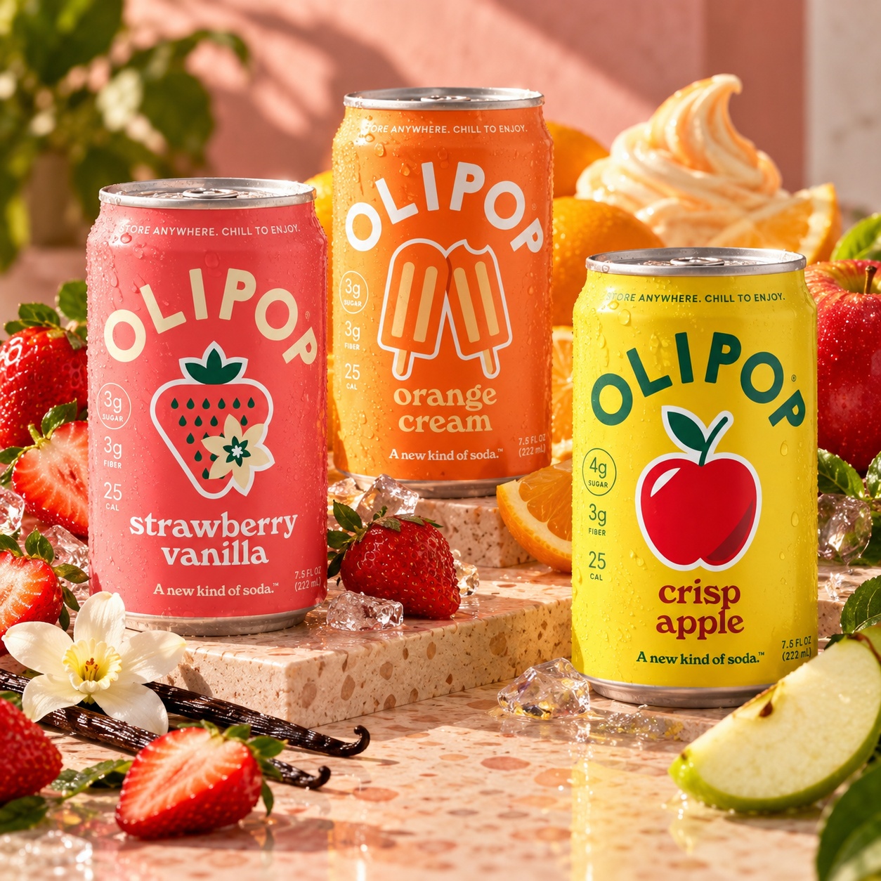 OLIPOP Prebiotic Soda, Mini Cans at Awakening in Inglewood