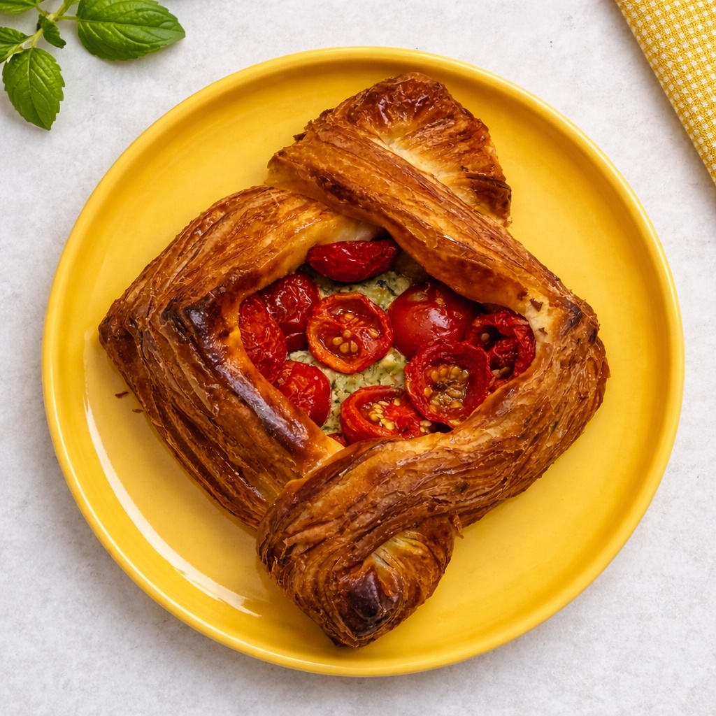 Tomato 🍅 Pesto Danish