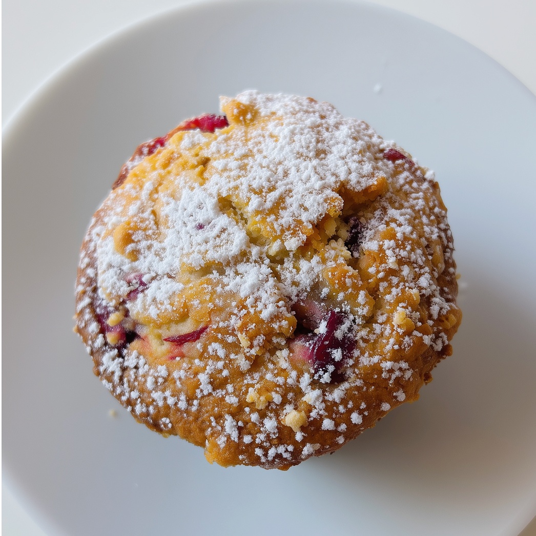Citrusy Orange 🍊 Cranberry Muffin