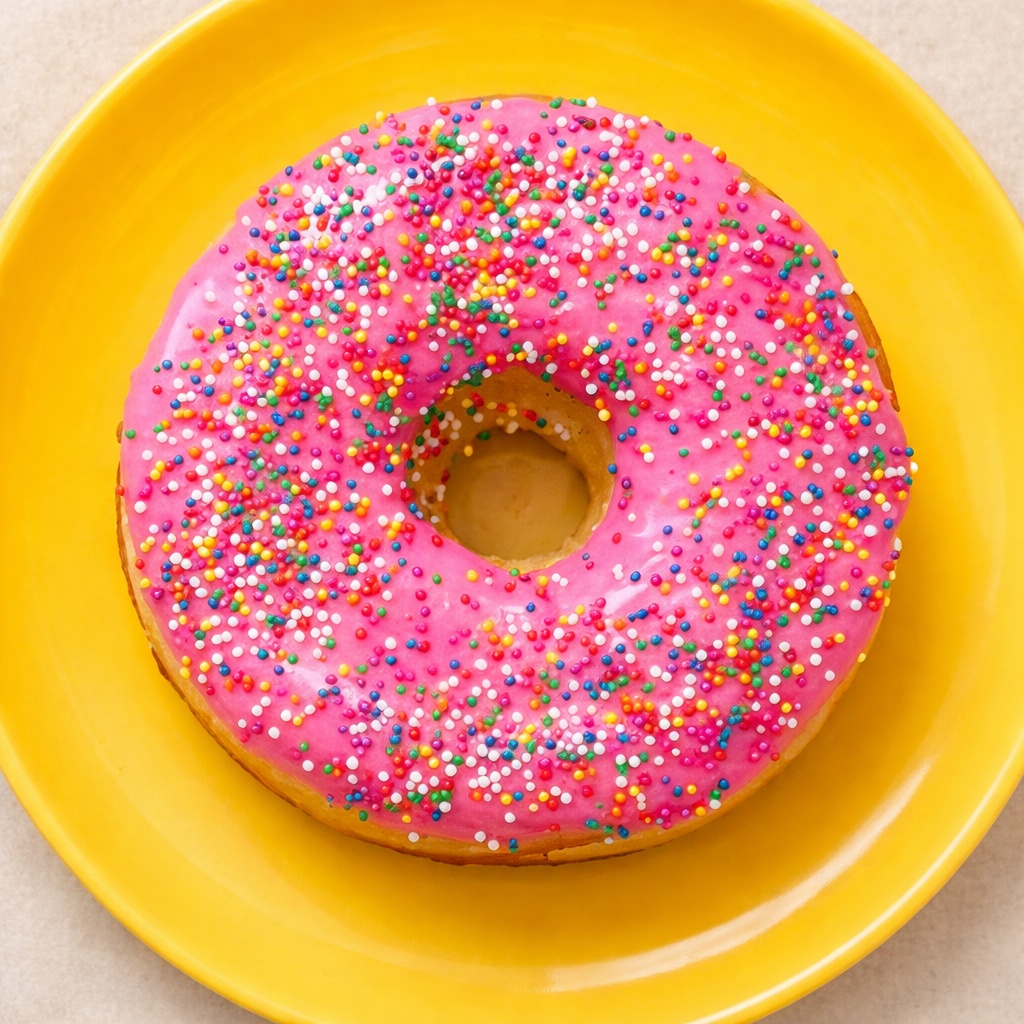 Funfetti Donut, Gluten Free