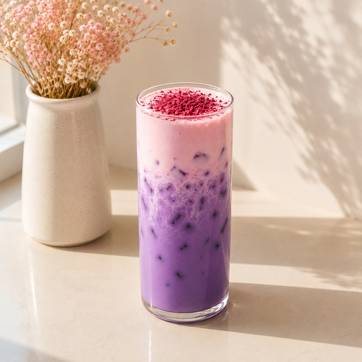 Hibiscus Cloud Lavender Haze Latte