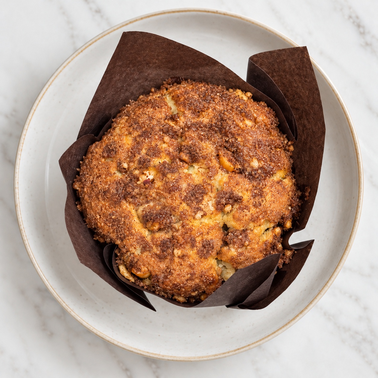 Coffee Cake Muffin With Hazelnuts ๐ฐ