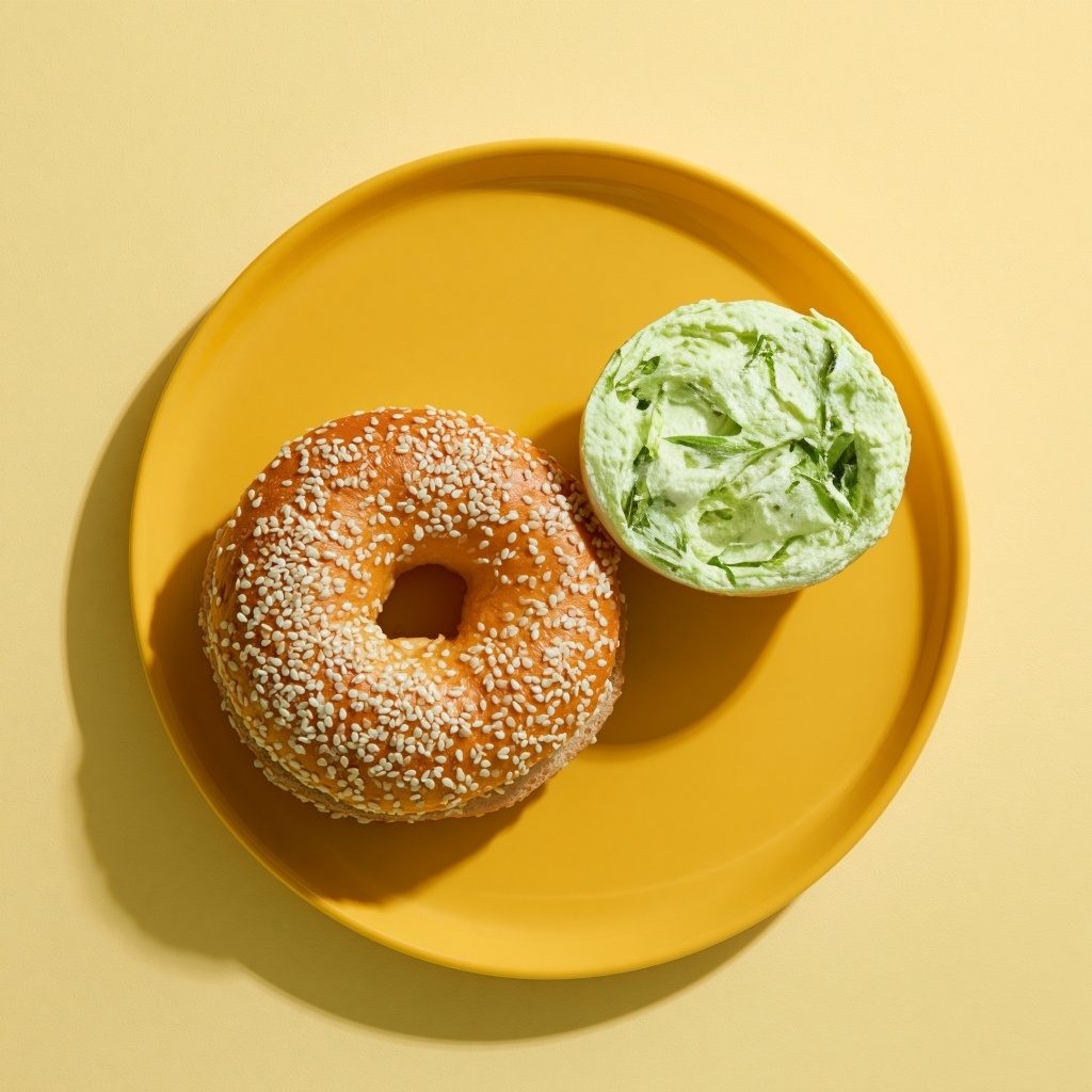 Bagel 🥯 + Philadelphia Roll 🔥 Schmear, from the 🆕 Bagels 🥯 + Schmears 🤤 menu at Awakening in Inglewood