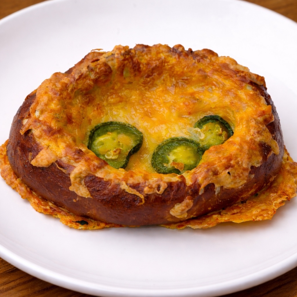 Jalapeño Cheese Pretzel 🥨, from the Savory Pastries 🍖 menu at Awakening in Inglewood