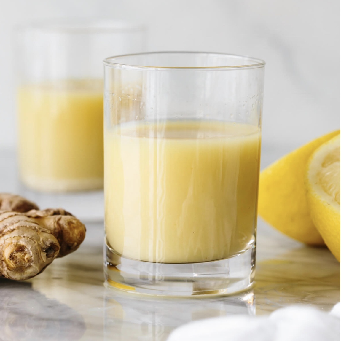Ginger 🫚 + Lemon 🍋 Juice Shot at Awakening in Inglewood