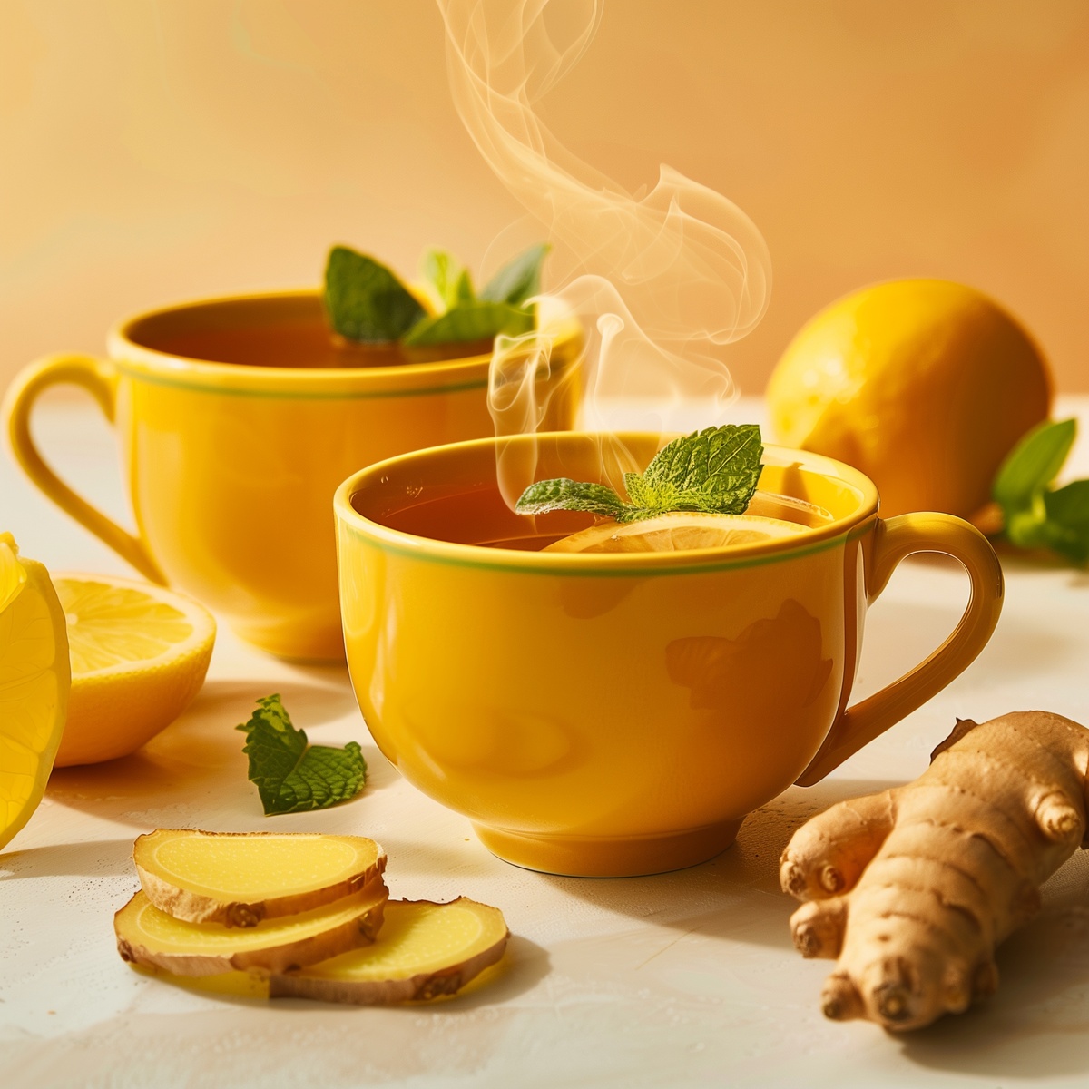Jack's Hot Ginger 🫚 Tea, from the Hot Tea 🫖 menu at Awakening in Inglewood