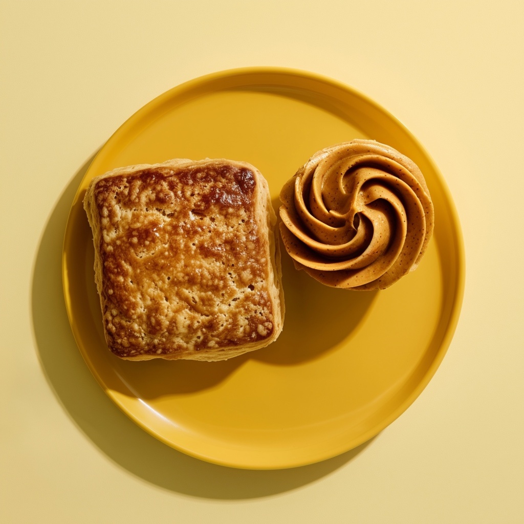 Biscuit + Espresso Honey 🍯 Butter 🧈, from the 🆕 Biscuits + Schmears 🤤 menu at Awakening in Inglewood