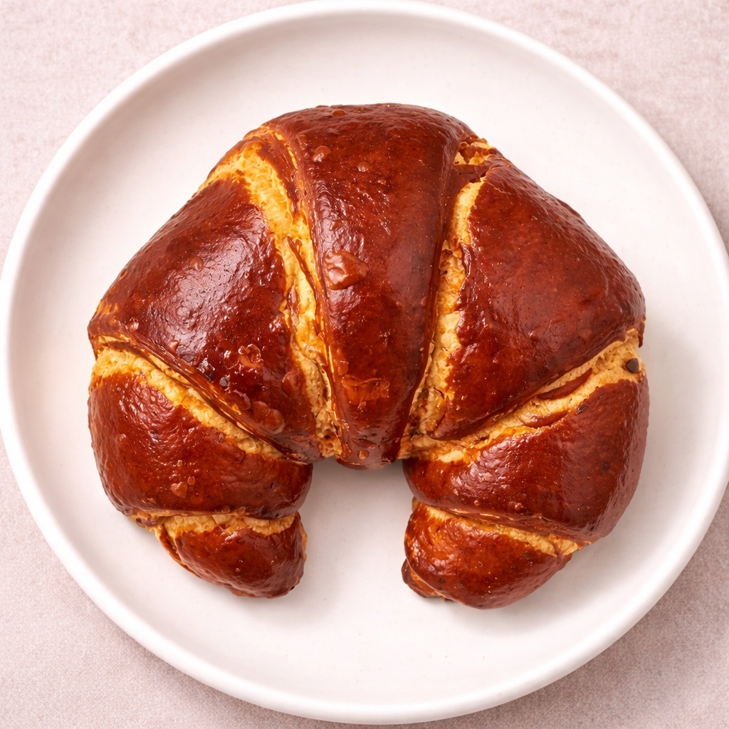 Pretzel Croissant 🥨, from the Savory Pastries 🍖 menu at Awakening in Inglewood
