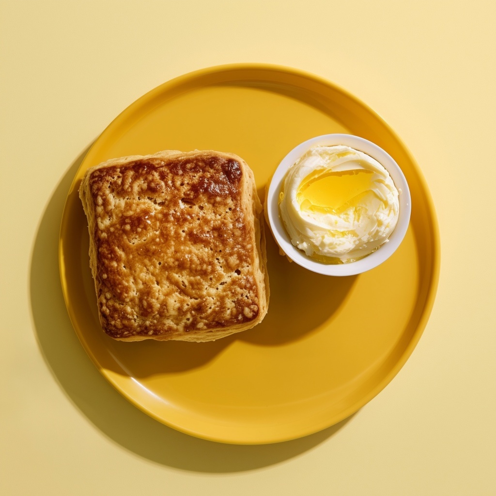 Biscuit + Cultured Butter 🧈, from the 🆕 Biscuits + Schmears 🤤 menu at Awakening in Inglewood