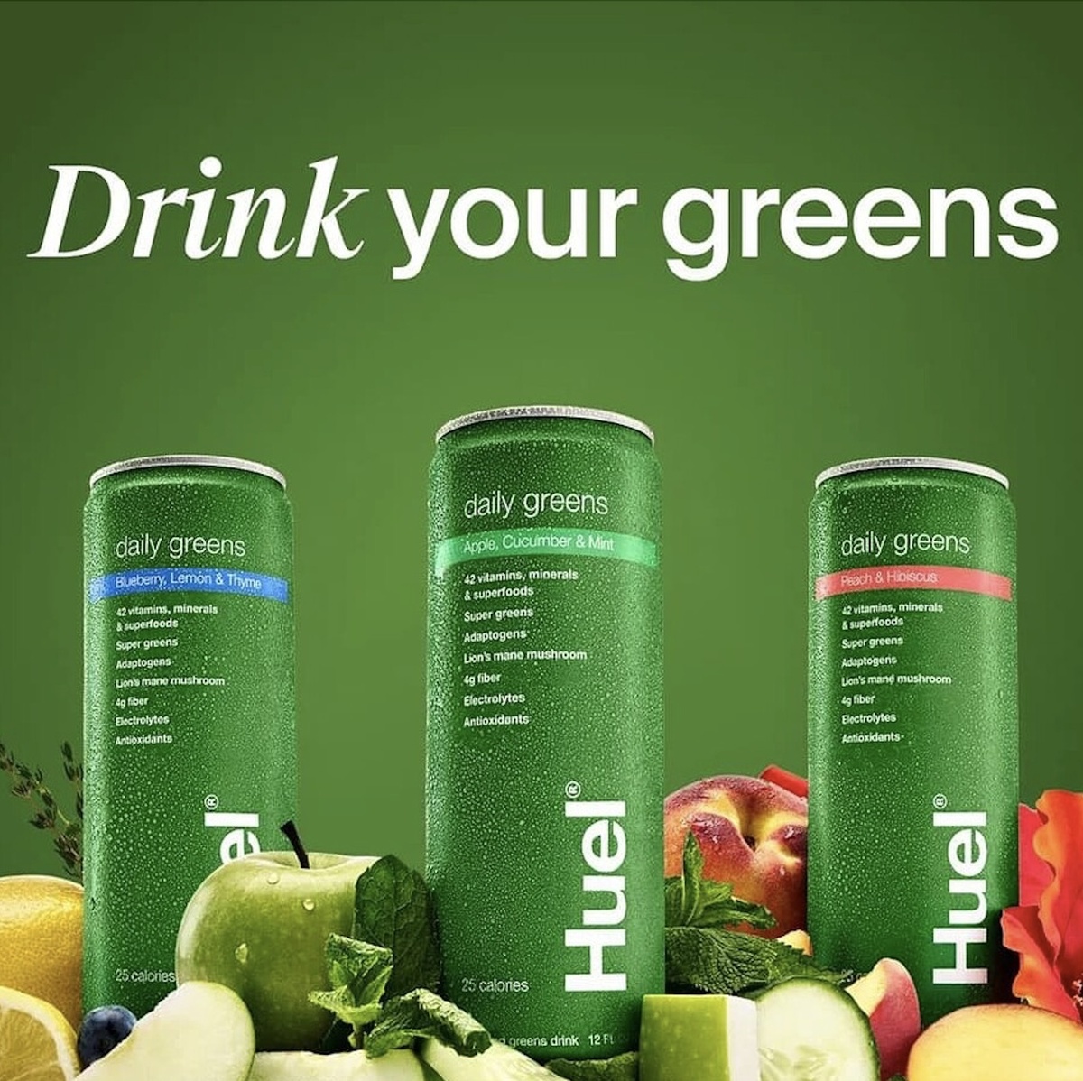 Huel Daily Greens Ready-to-drink, from the Sparkling 🫧 menu at Awakening in Inglewood
