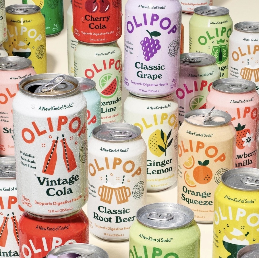 OLIPOP soda, from the Sparkling 🫧 menu at Awakening in Inglewood