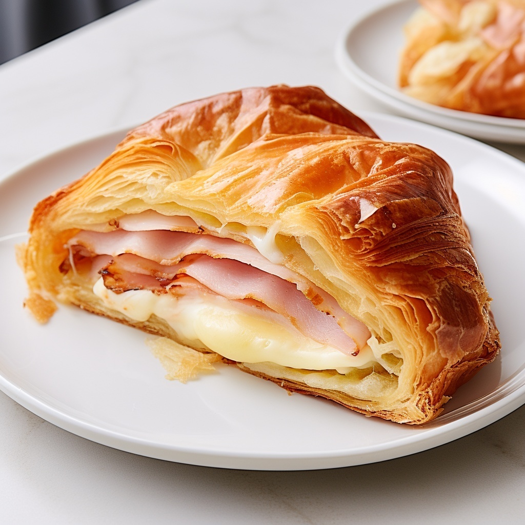Turkey 🦃 Havarti Croissant 🥐, from the Croissant 🥐 Sandwiches menu at Awakening in Inglewood