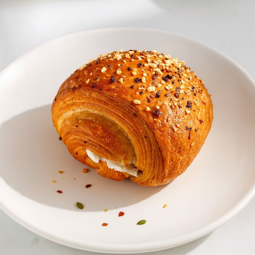 Everything Croissant 🥐 & Cream Cheese, from the Savory Pastries 🍖 menu at Awakening in Inglewood