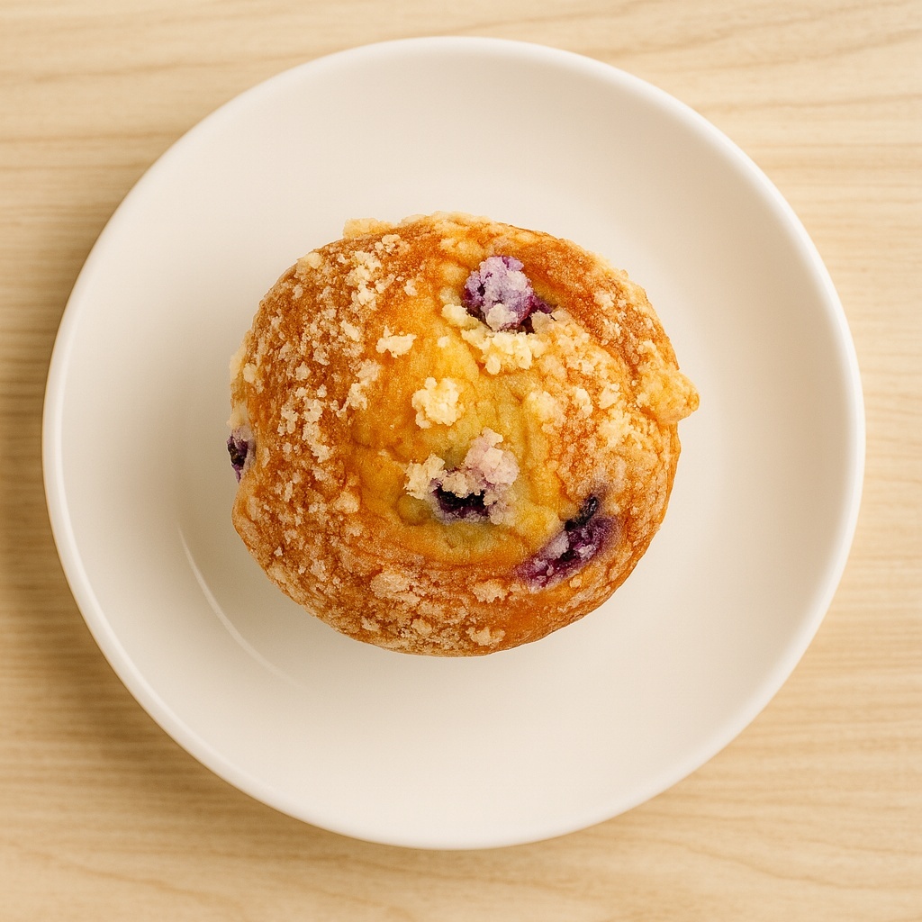 Blueberry 🫐 Streusel Muffin, from the Sweet Pastries 🧁 menu at Awakening in Inglewood